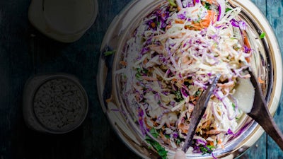 Coleslaw With Yogurt Dressing