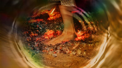 La marche sur le feu