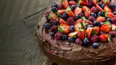 Birthday Chocolate Cake