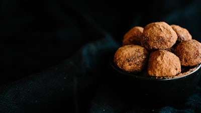 Chocolate Chia Protein Balls