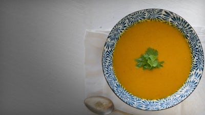 Ginger Lemongrass Pumpkin Soup