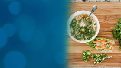 Homemade Pho Soup & Vietnamese Banh Mi Wraps