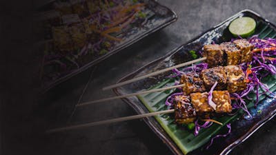 Marinated Tempeh Skewers