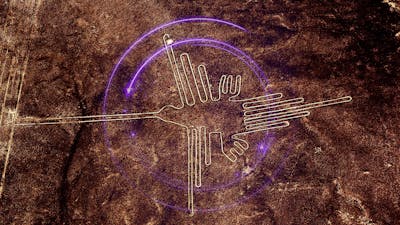 La figura colibrí de Nazca