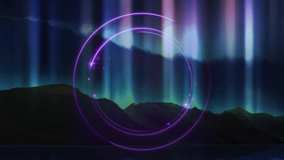 Señales multicolor en los cielos