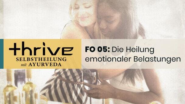 Die Heilung emotionaler Belastungen