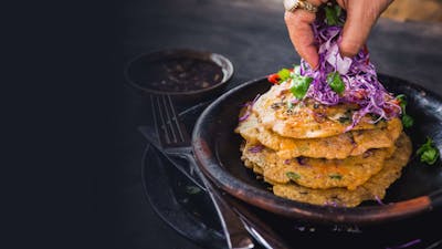 Kim Chi Pancakes