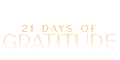 21 Days of Gratitude