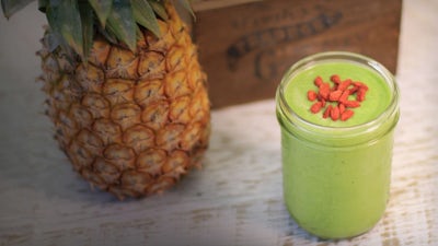 Green Pineapple Smoothie