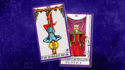 Justice & Hanged Man: Balance and Higher Sacrifice