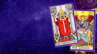 Hierophant & Liebenden: Himmel & Erde überbrücken