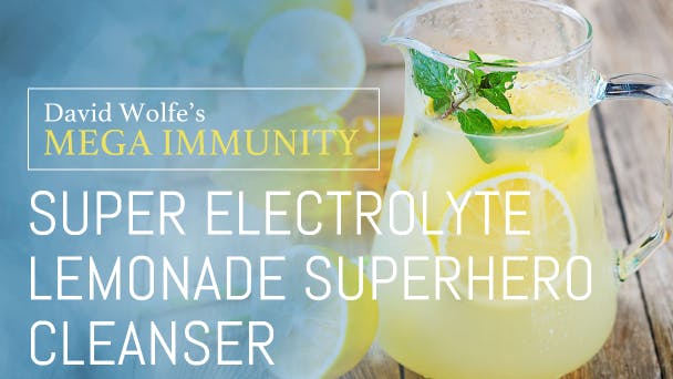 Super Electrolyte Lemonade Superhero Cleanser