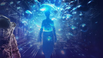 Andromedan Bioships & Liquid AI