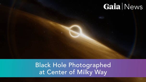 Black Hole Photographed at Center of Milky Way