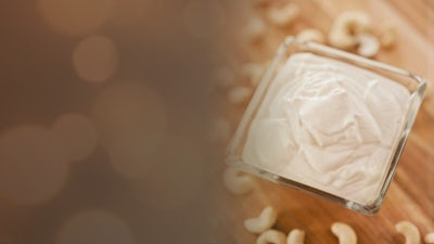 2-Ingredient Cashew Cream Two Ways
