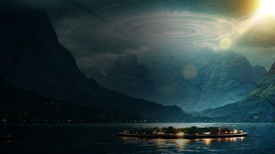 Templer, Außerirdische und Atlantis