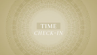 Time: Check In
