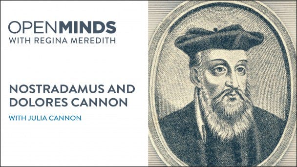 Nostradamus and Dolores Cannon with Julia Cannon