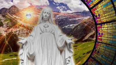 Les cathares et la femme de lumière