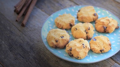Pumpkin Choc Chip Cookies