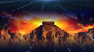 La Caída e Incendio de Teotihuacán