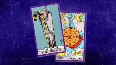 Hermit & Wheel of Fortune: Guidance and Destiny