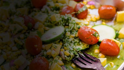 Indian Coriander Veggies