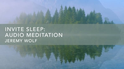 Invite Sleep: Audio Meditation