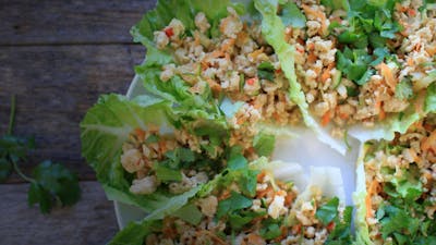 Chicken San Choy Bau