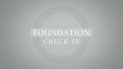 Foundation: Check In