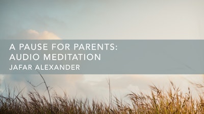A Pause for Parents: Audio Meditation