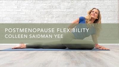 Postmenopause Flexibility