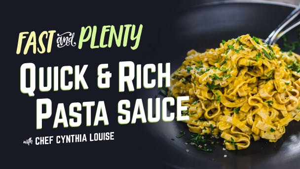 Quick & Rich Pasta Sauce