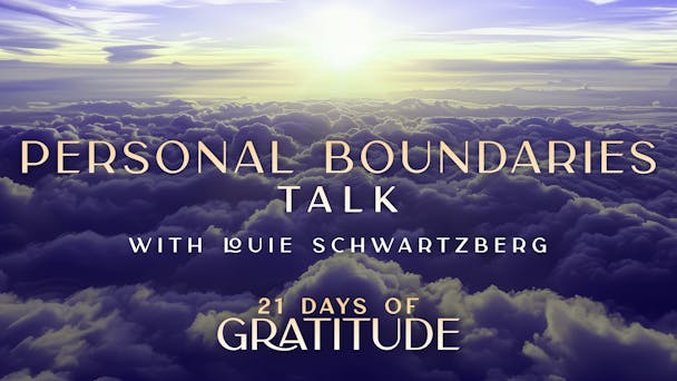 Personal Boundaries - Talk