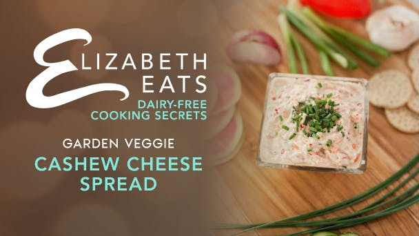 Garden Veggie Cashew Cheese Spread