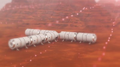 Mysterious Structures on Mars