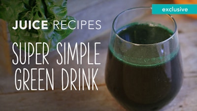 Super Simple Green Drink