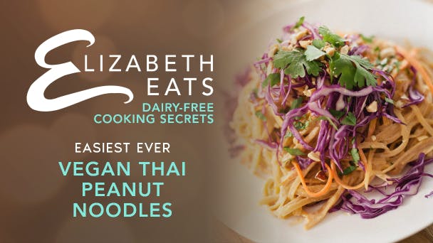 Easiest Ever Vegan Thai Peanut Noodles