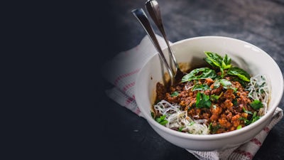 Vegan Spaghetti Bolognese