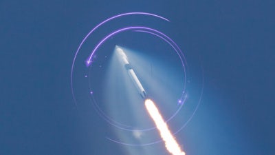 Presencia OVNI y explosión del Falcon 9