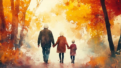 Großeltern und die Fülle