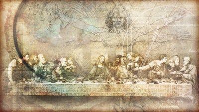 La última cena decodificada