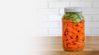 Cultured Carrots with Ginger and Juniper Berries