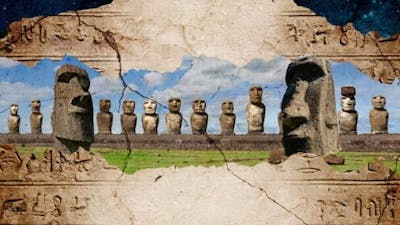 Los megalitos moais de la Isla de Pascua