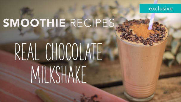 Real Chocolate Milkshake