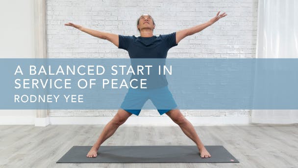 A Balanced Start in Service of Peace