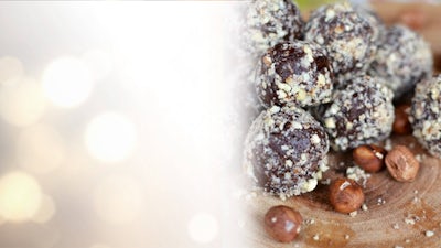 No-Bake Chocolate Hazelnut Energy Bites