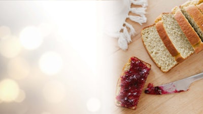 Gluten-Free Almond Flour Bread with Easy Chia Seed Jam