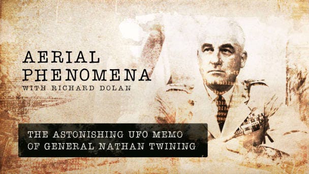 The Astonishing UFO Memo of General Nathan Twining Video