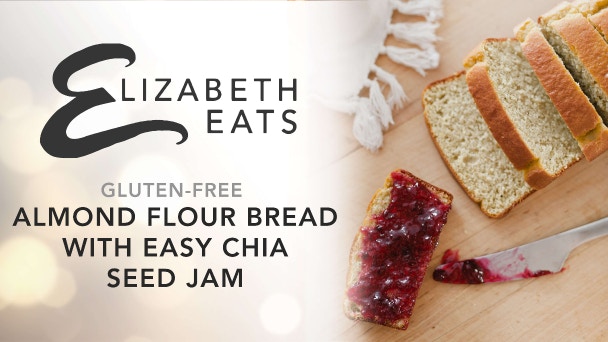 Gluten-Free Almond Flour Bread with Easy Chia Seed Jam